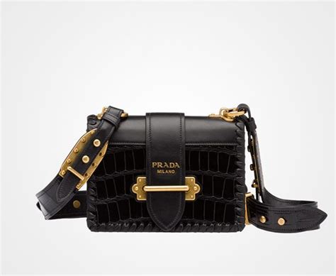 prada cahier belt bag|prada cahier crocodile leather bag.